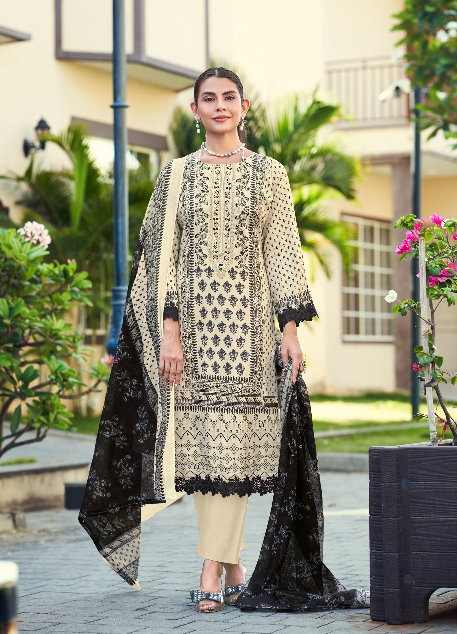 ELLIZA 57 JASH (Cotton Dupatta) - Image 5