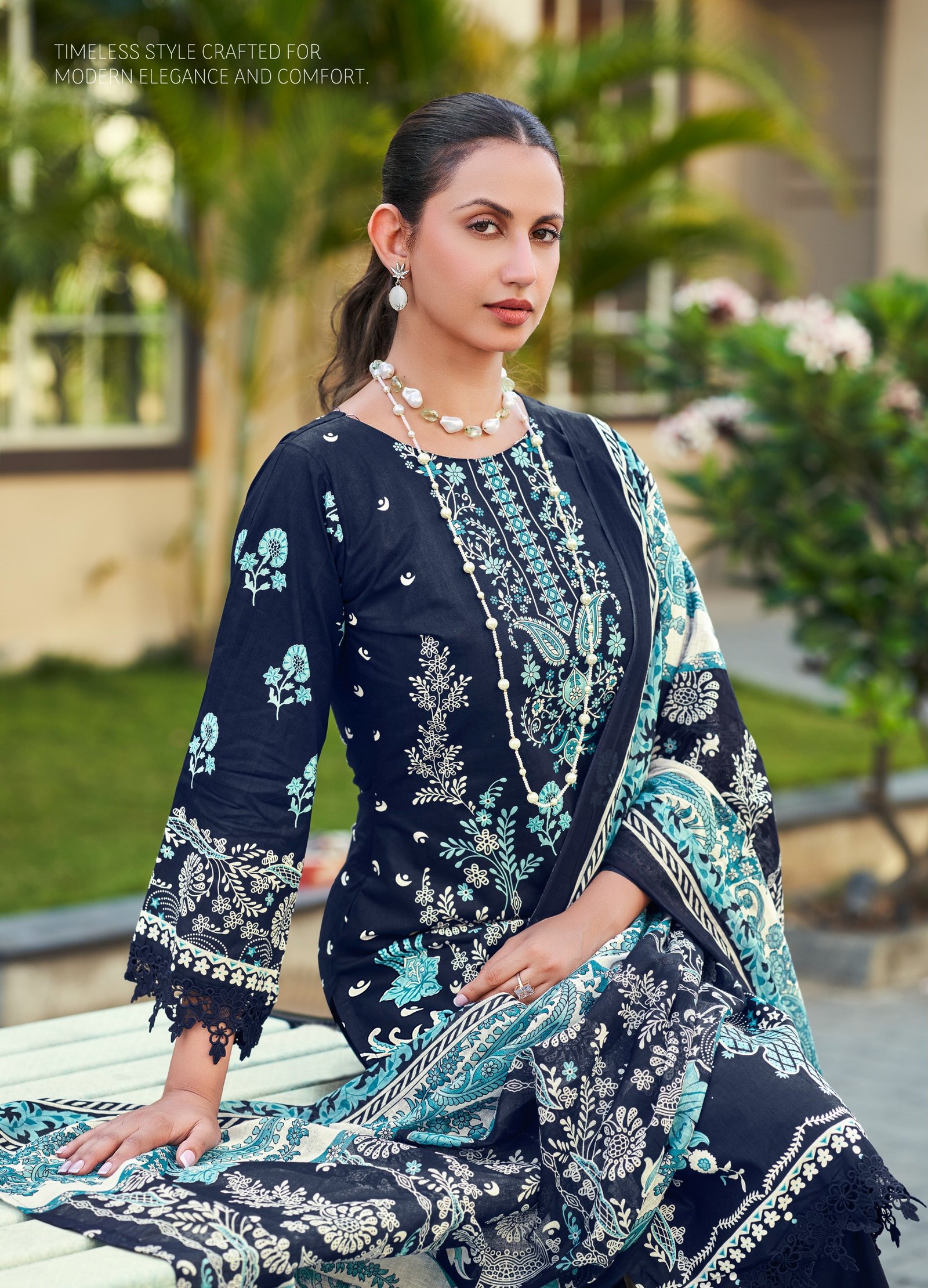 ELLIZA 57 JASH (Cotton Dupatta) - Image 9