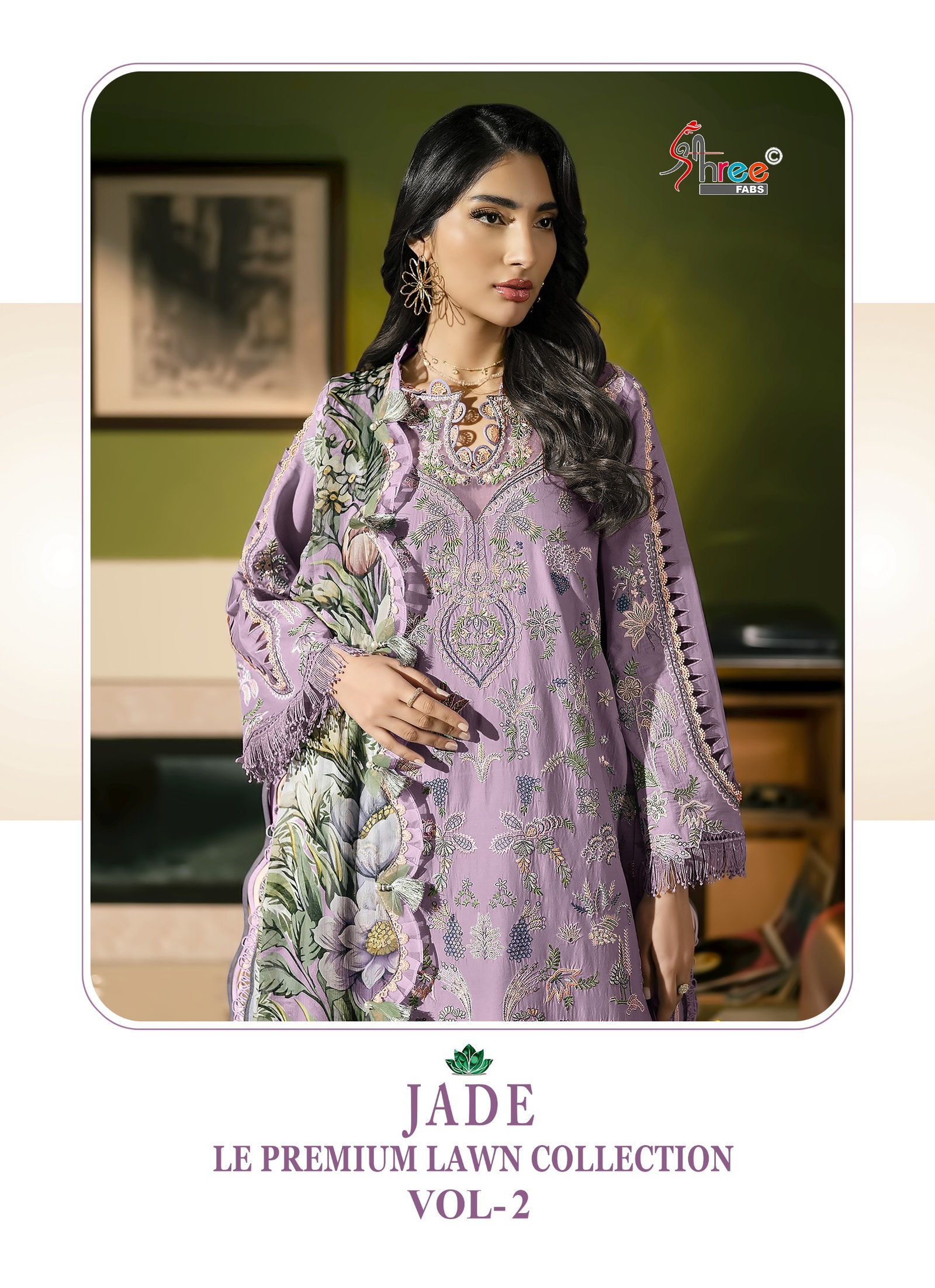 JADE LE PREMIUM LAWN COLLECTION VOL 2 SHREE