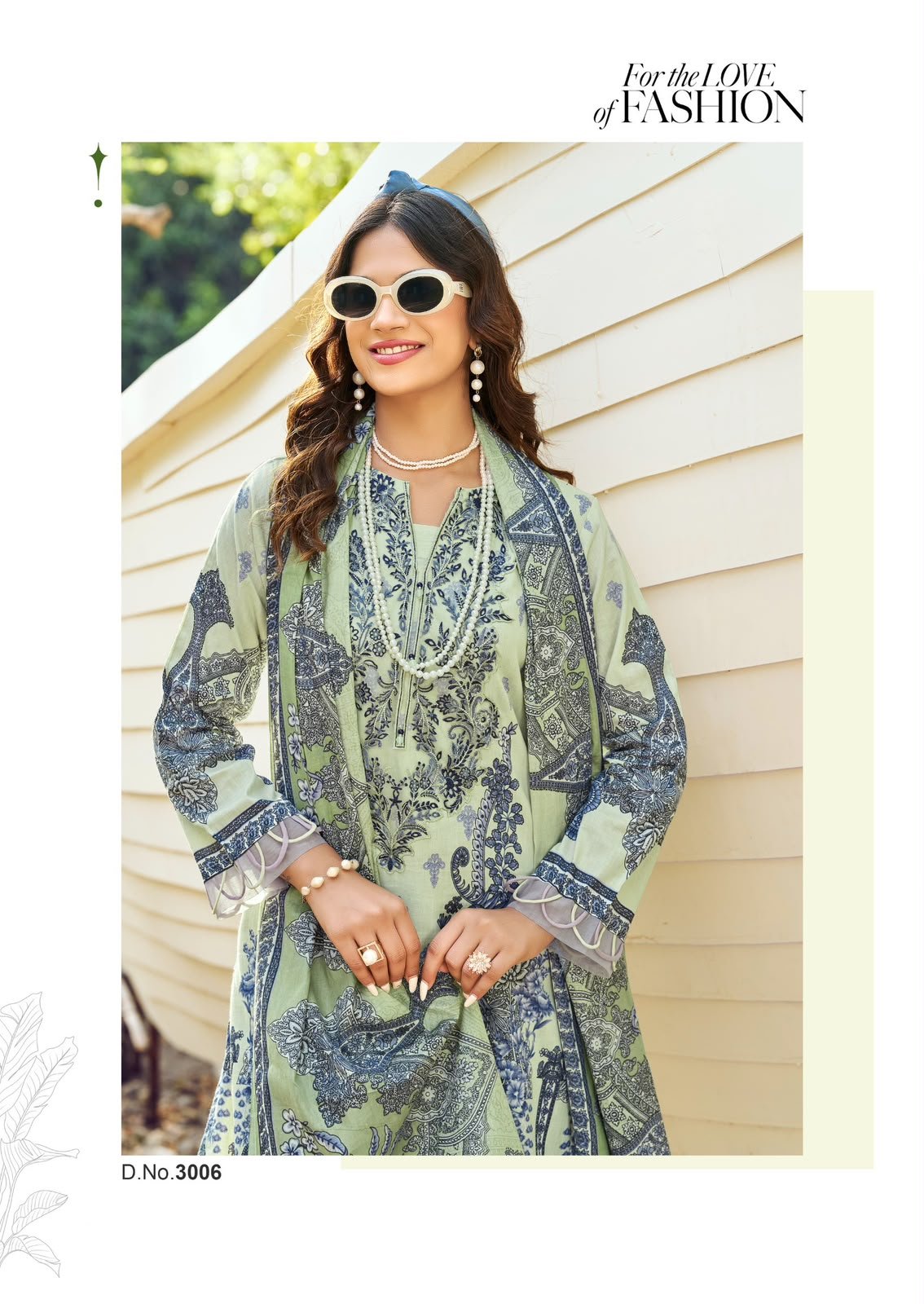JAZMIN VOL 3 COSMOS (Cotton Dupatta) - Image 11