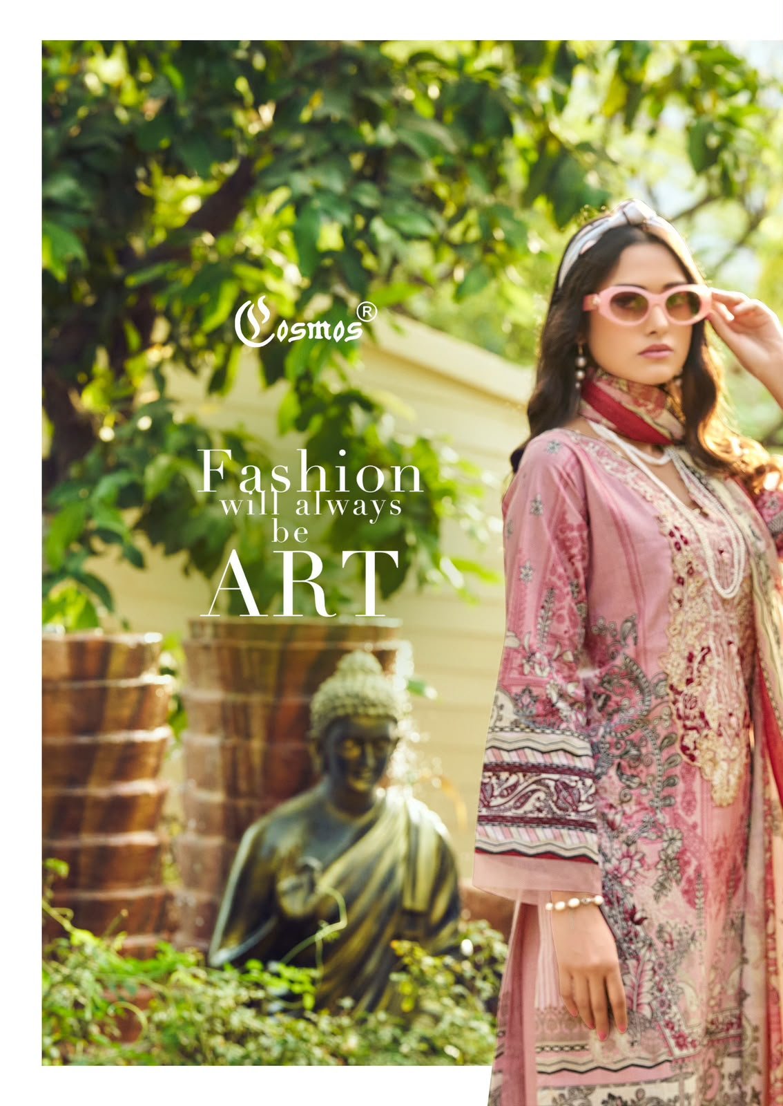 JAZMIN VOL 3 COSMOS (Cotton Dupatta) - Image 19