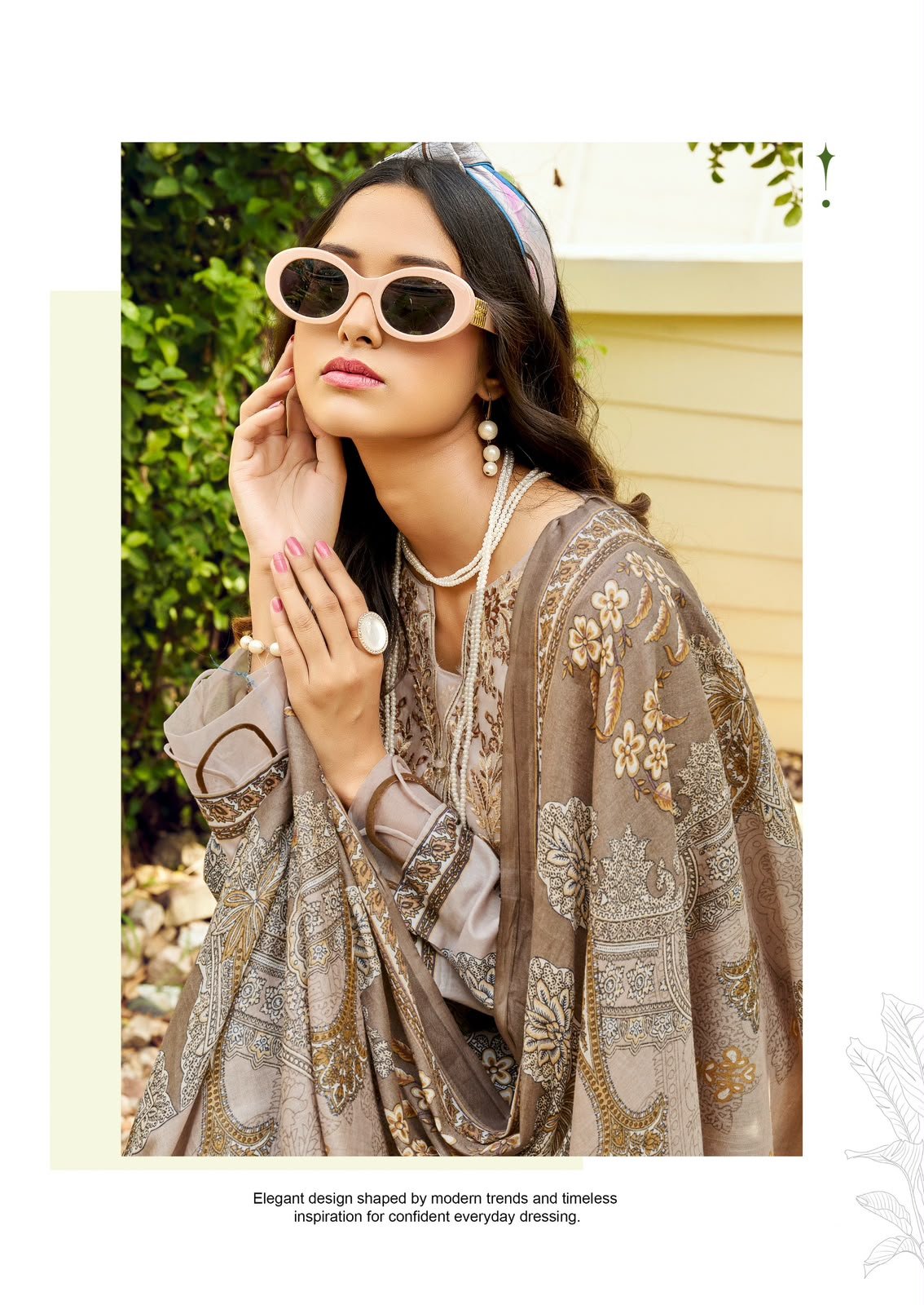 JAZMIN VOL 3 COSMOS (Cotton Dupatta) - Image 6