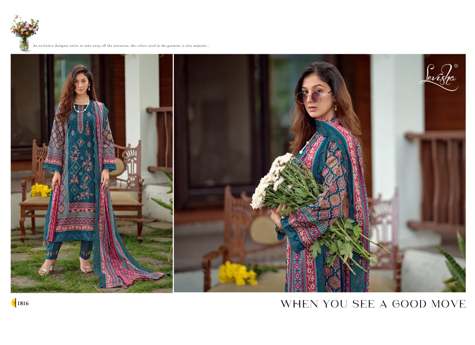 MADHUBALA 18 LEVISHA (Cotton Dupatta) - Image 4