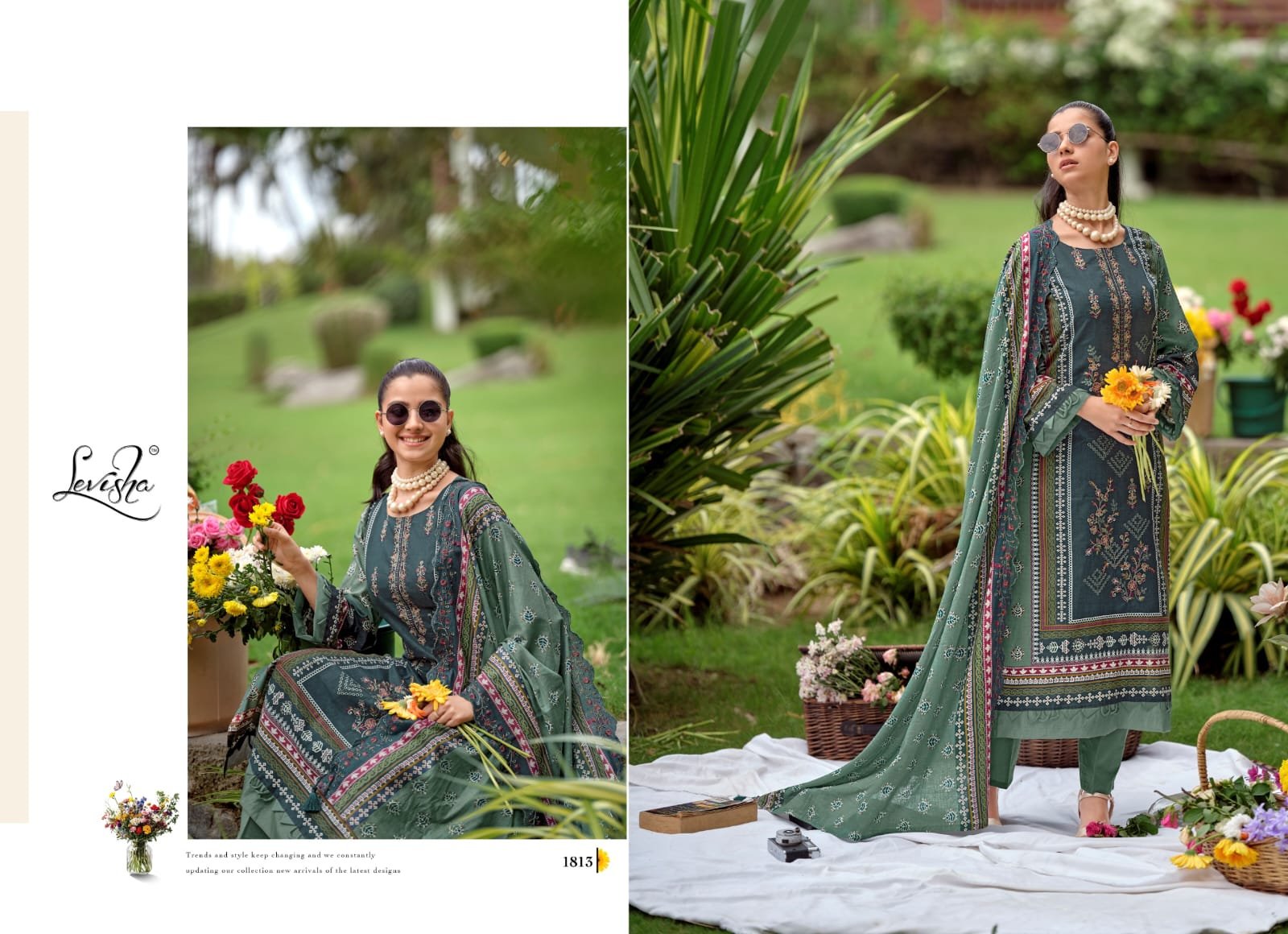 MADHUBALA 18 LEVISHA (Cotton Dupatta) - Image 5