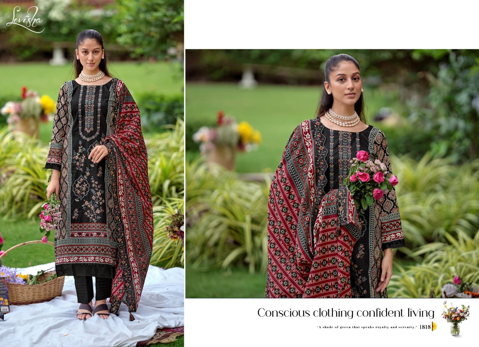 MADHUBALA 18 LEVISHA (Cotton Dupatta) - Image 6