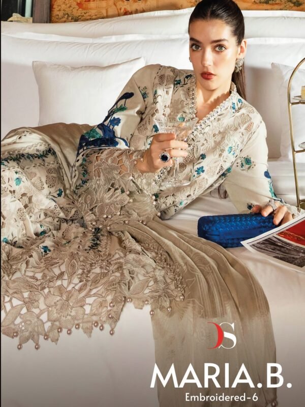 MARIA B PREMIUM EMBROIDERED 6 DEEPSY