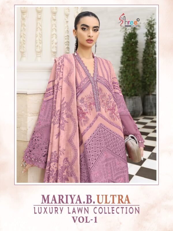 MARIA B ULTRA LUXURY LAWN COLLECTION VOL 1 SHREE