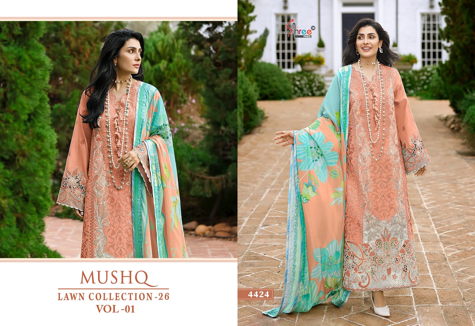 MUSHQ LAWN COLLECTION VOL 1 SHREE