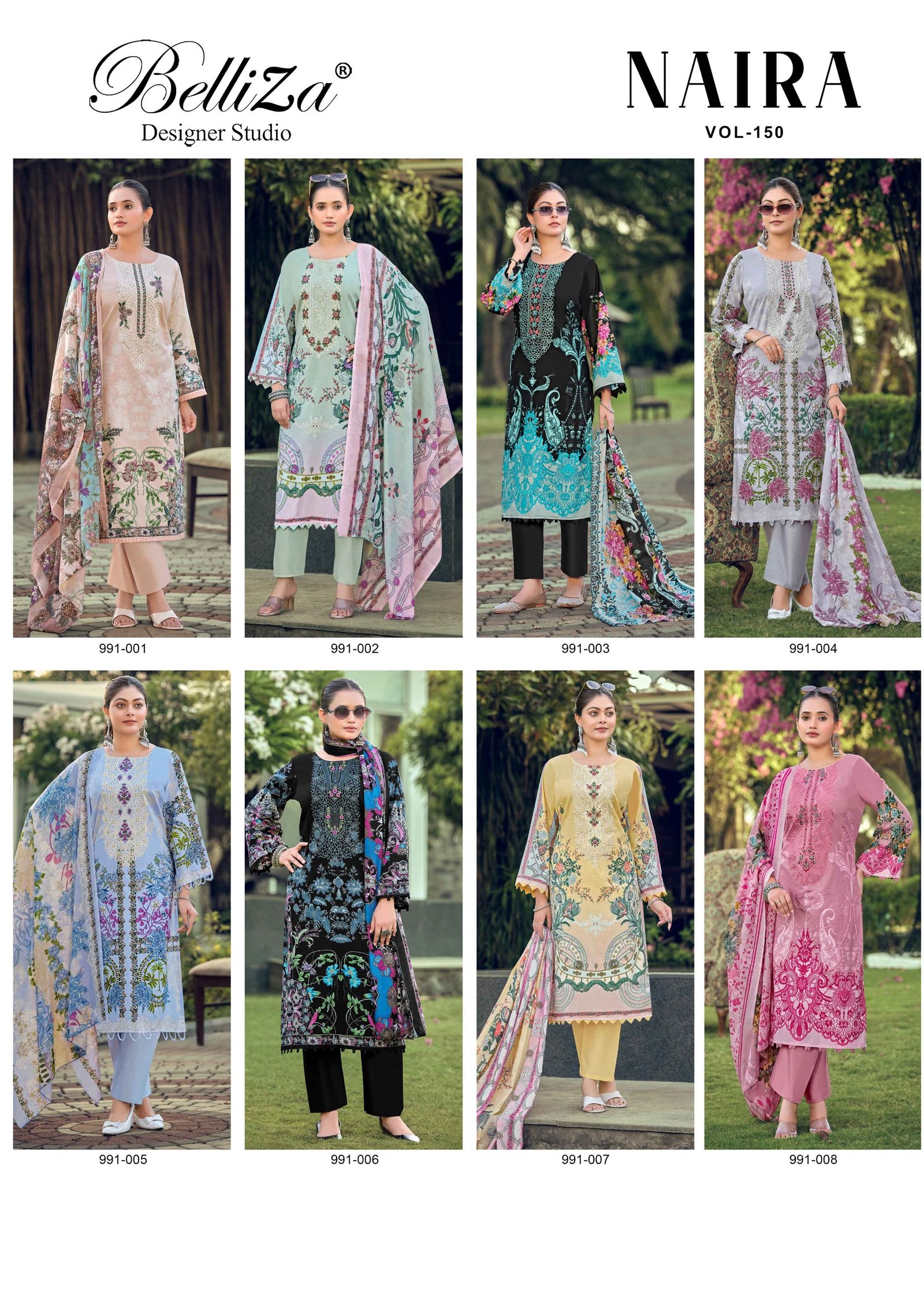 NAIRA VOL 150 BELLIZA (Cotton Dupatta) - Image 3