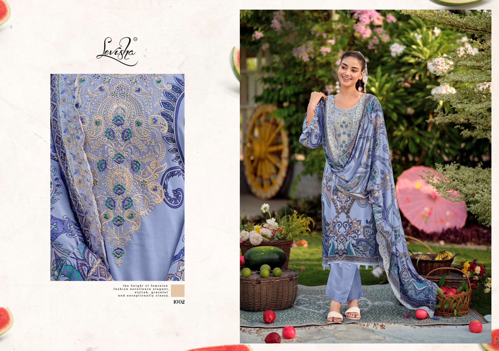 NEEDAL WONDER NX 3 LEVISHA (Cotton Dupatta) - Image 3