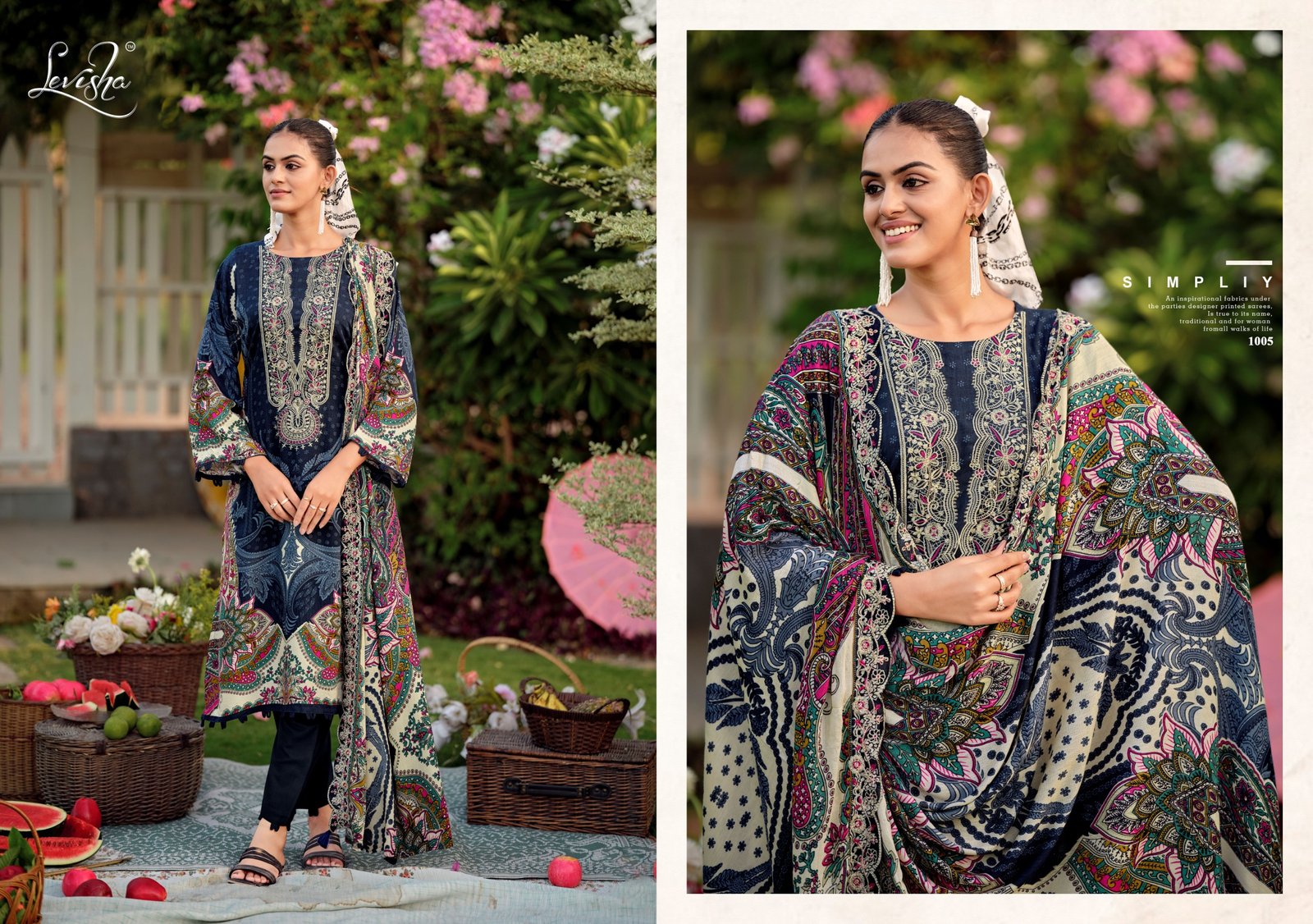 NEEDAL WONDER NX 3 LEVISHA (Cotton Dupatta) - Image 4