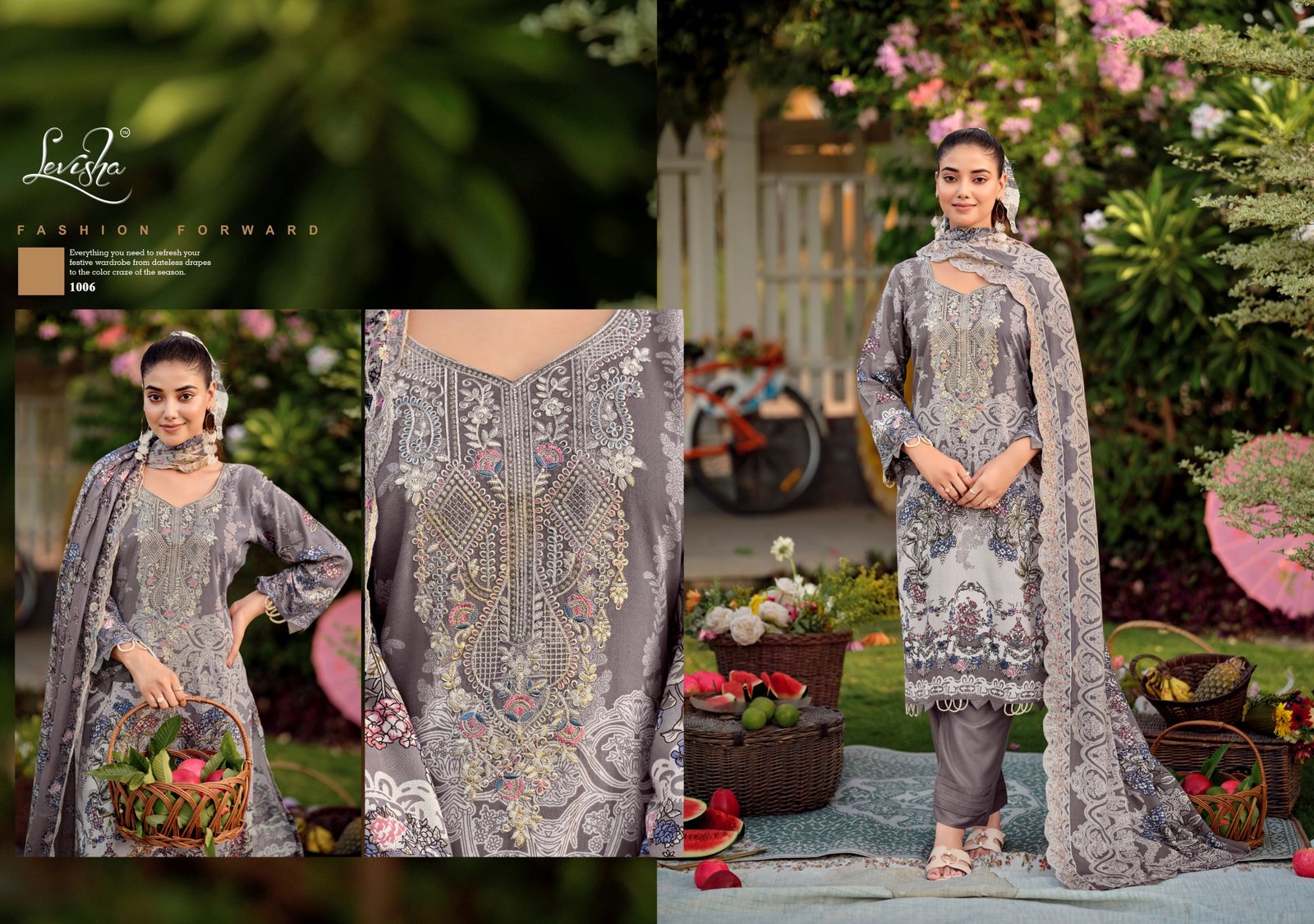 NEEDAL WONDER NX 3 LEVISHA (Cotton Dupatta) - Image 6
