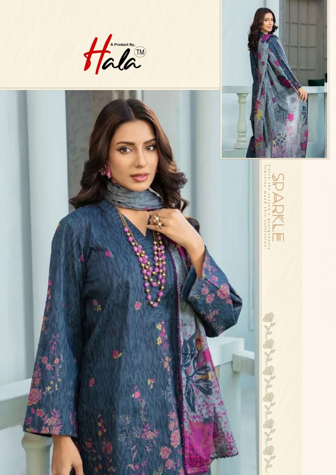 RAMSHA VOL 8 HALA (cotton Dupatta) - Image 15