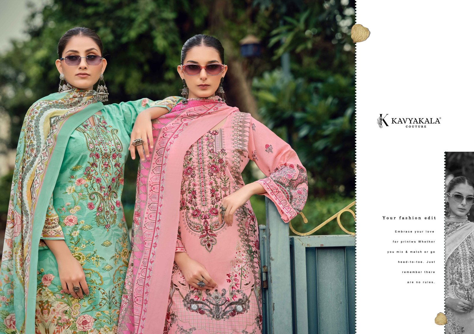 RIHAANA 16 KAVYA KALA (Cotton Dupatta) - Image 10
