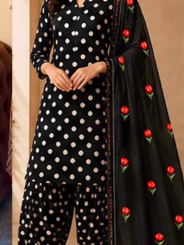 SATIN CRAPE FARSHI SUITS 4