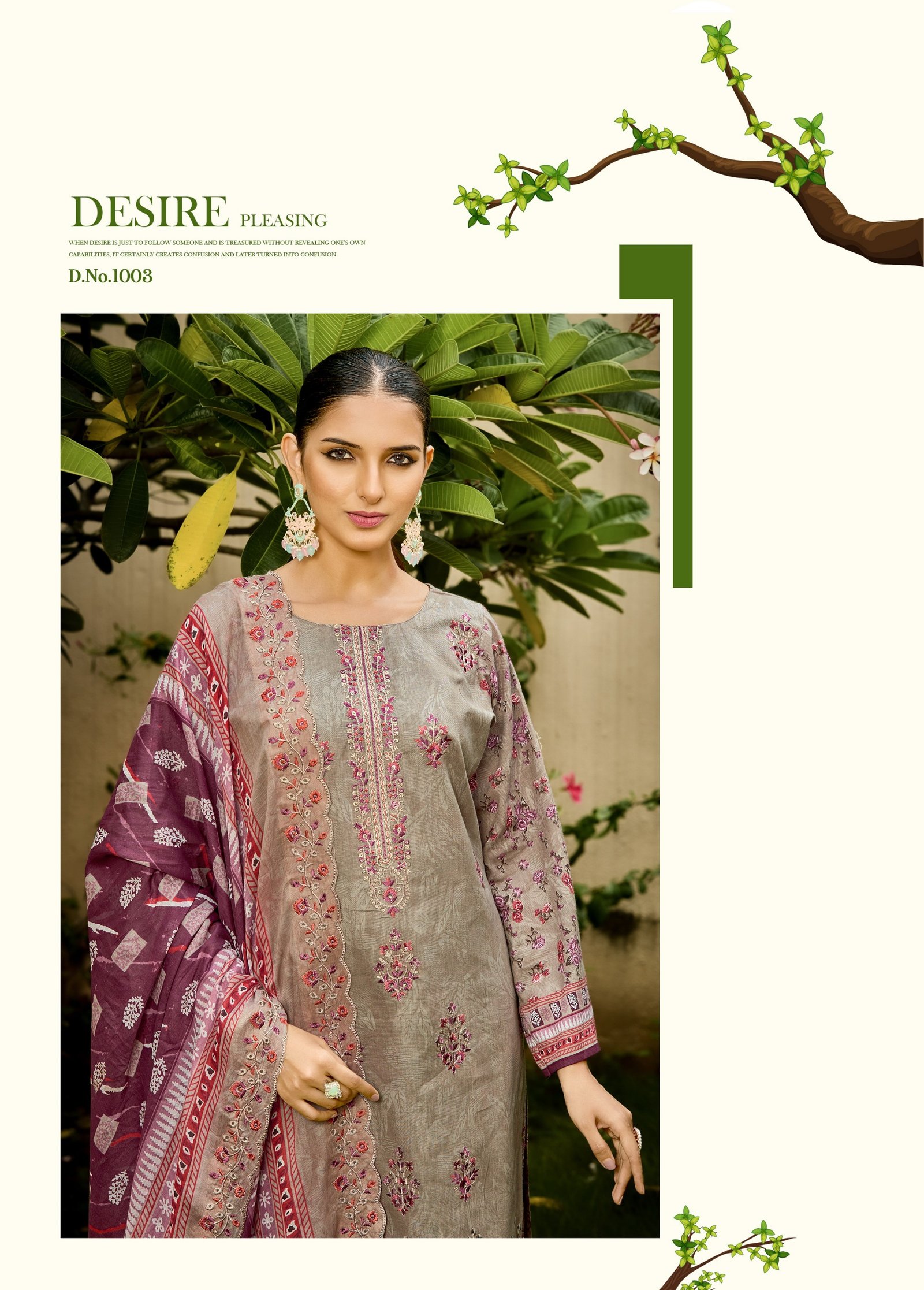 AAFREEN KAVYA KALA (Cotton Dupatta) - Image 3