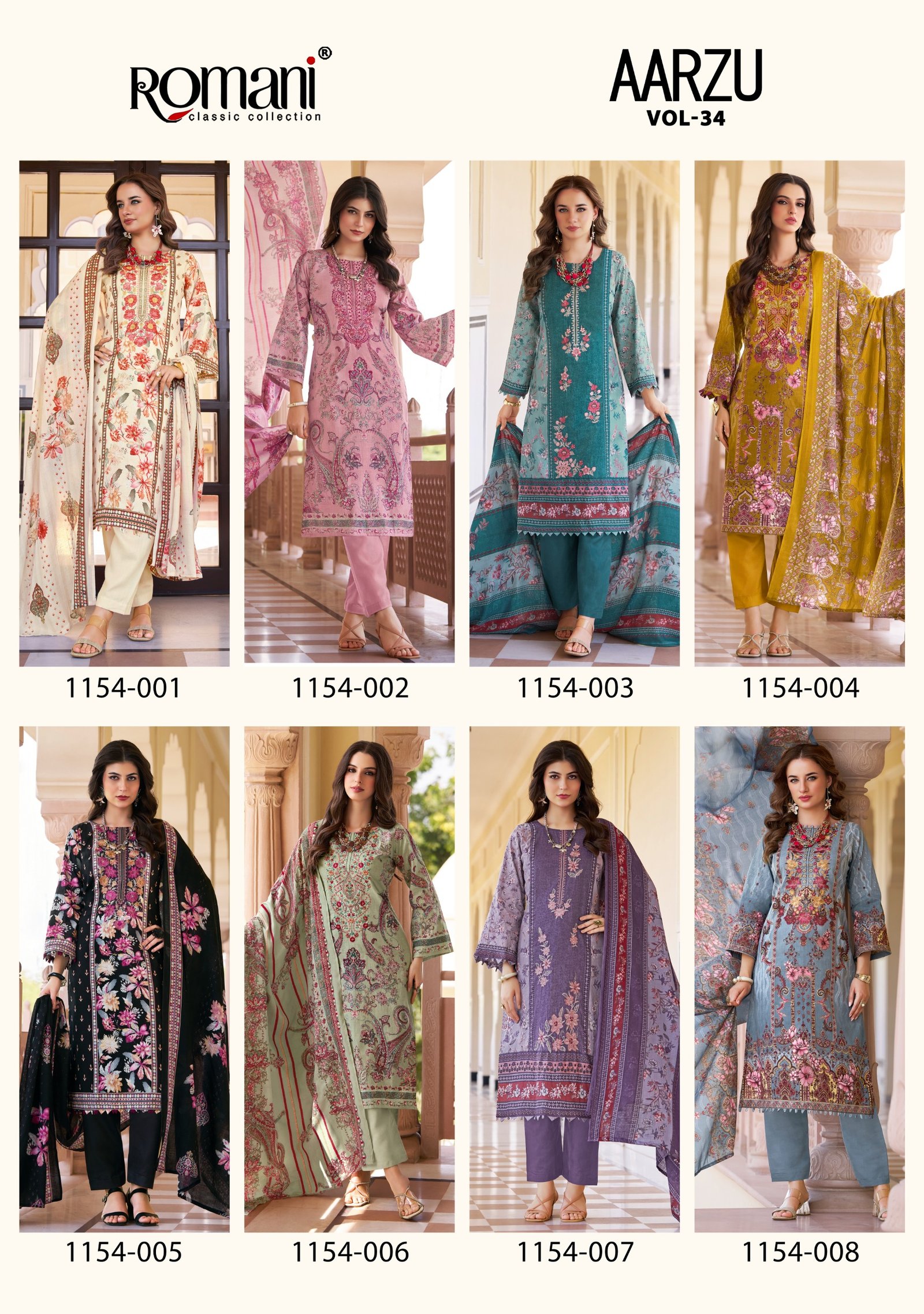 AARZU VOL 34 ROMANI (Cotton Dupatta) - Image 3