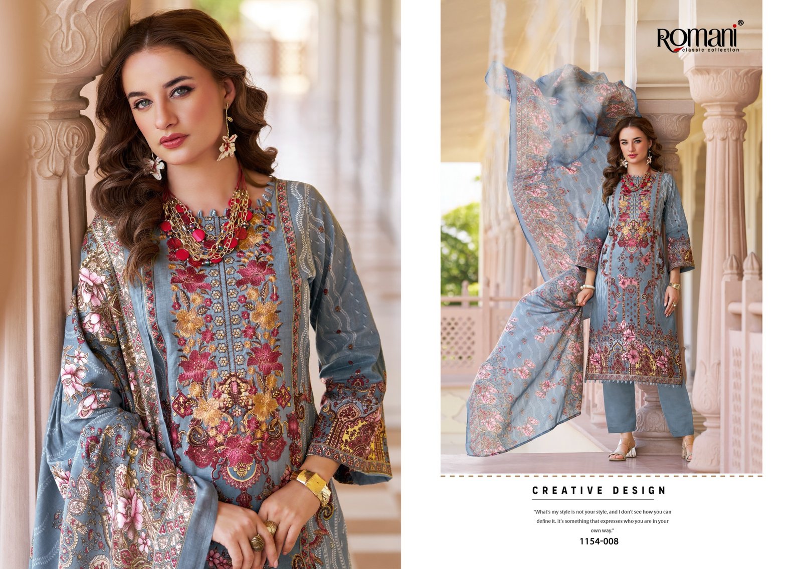 AARZU VOL 34 ROMANI (Cotton Dupatta) - Image 10