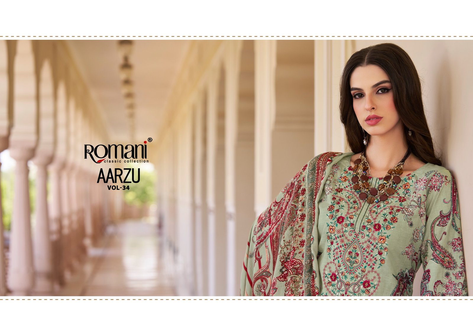 AARZU VOL 34 ROMANI (Cotton Dupatta) - Image 5