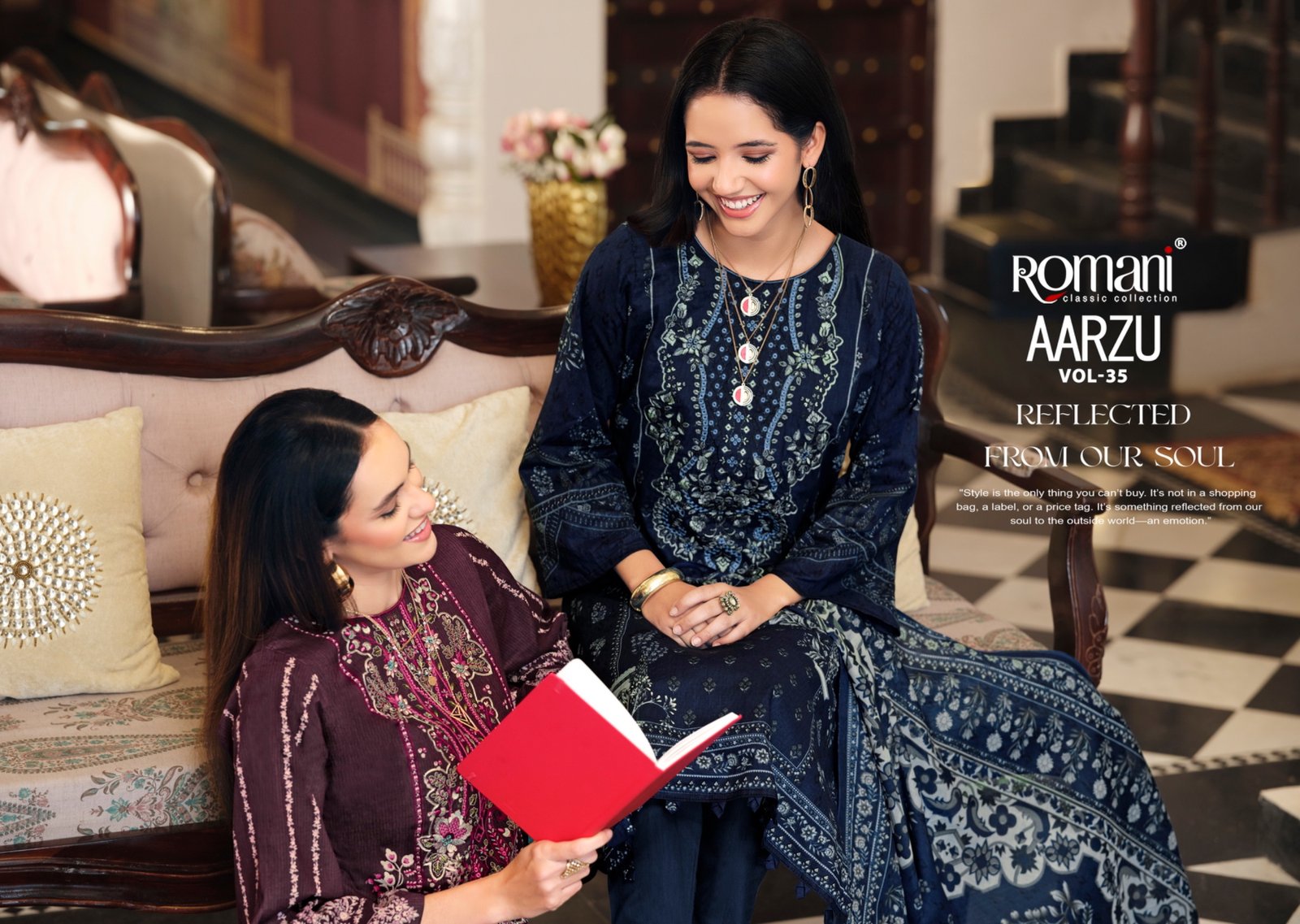 AARZU VOL 35 ROMANI (Cotton Dupatta) - Image 11