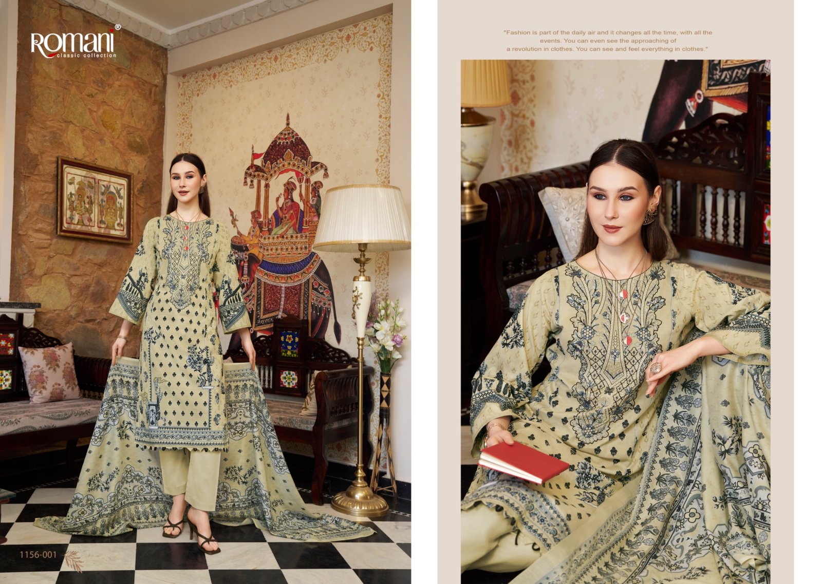 AARZU VOL 35 ROMANI (Cotton Dupatta) - Image 3