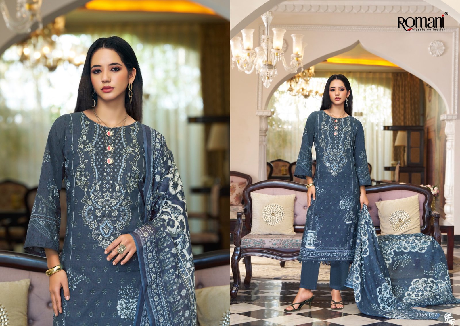 AARZU VOL 35 ROMANI (Cotton Dupatta) - Image 5