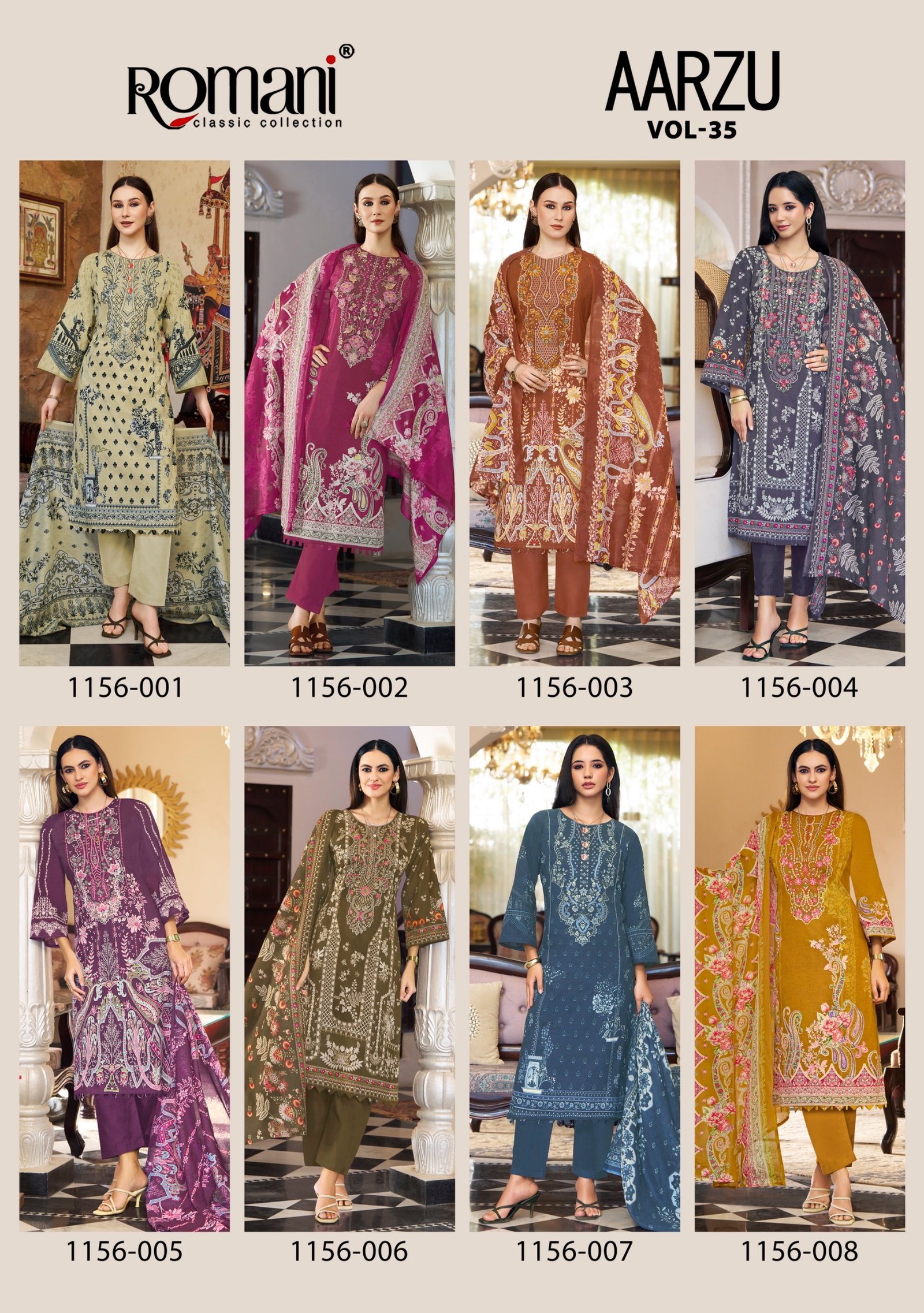 AARZU VOL 35 ROMANI (Cotton Dupatta) - Image 6