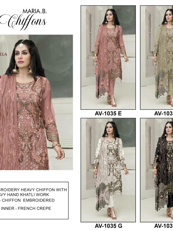 AMRUTVELA AV 1035 COLOR EFGH