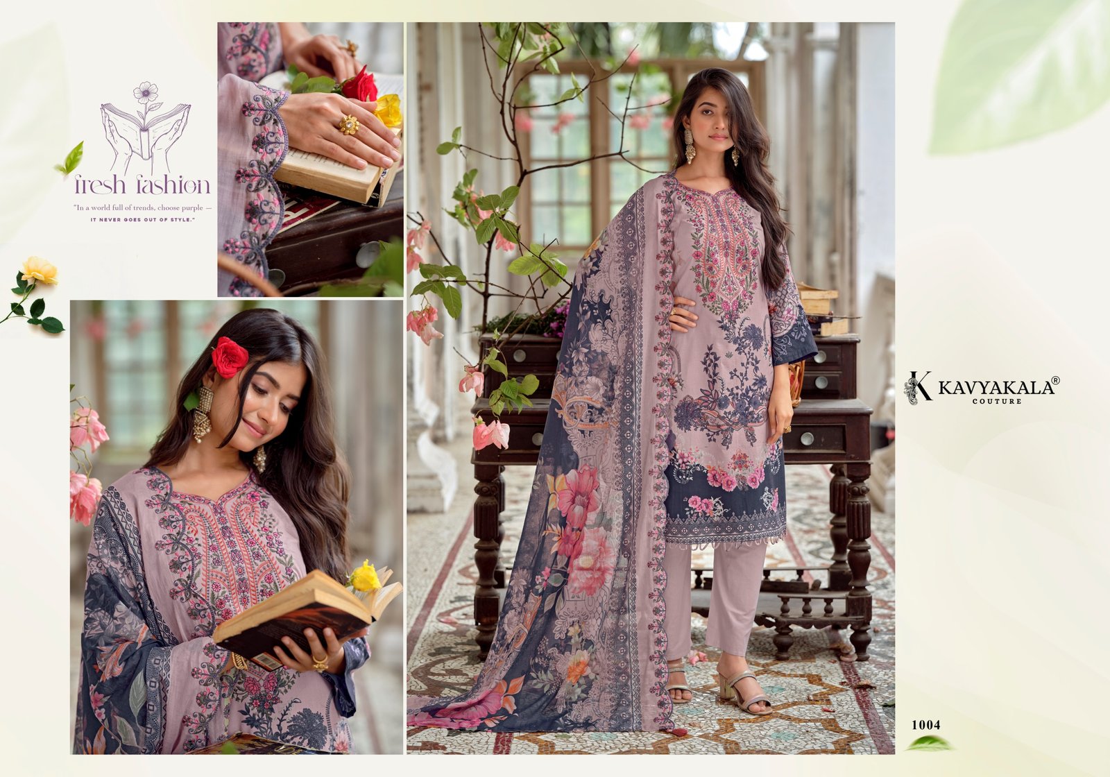 ANARKALI VOL 26 KAVYA KALA (Cotton Dupatta) - Image 6