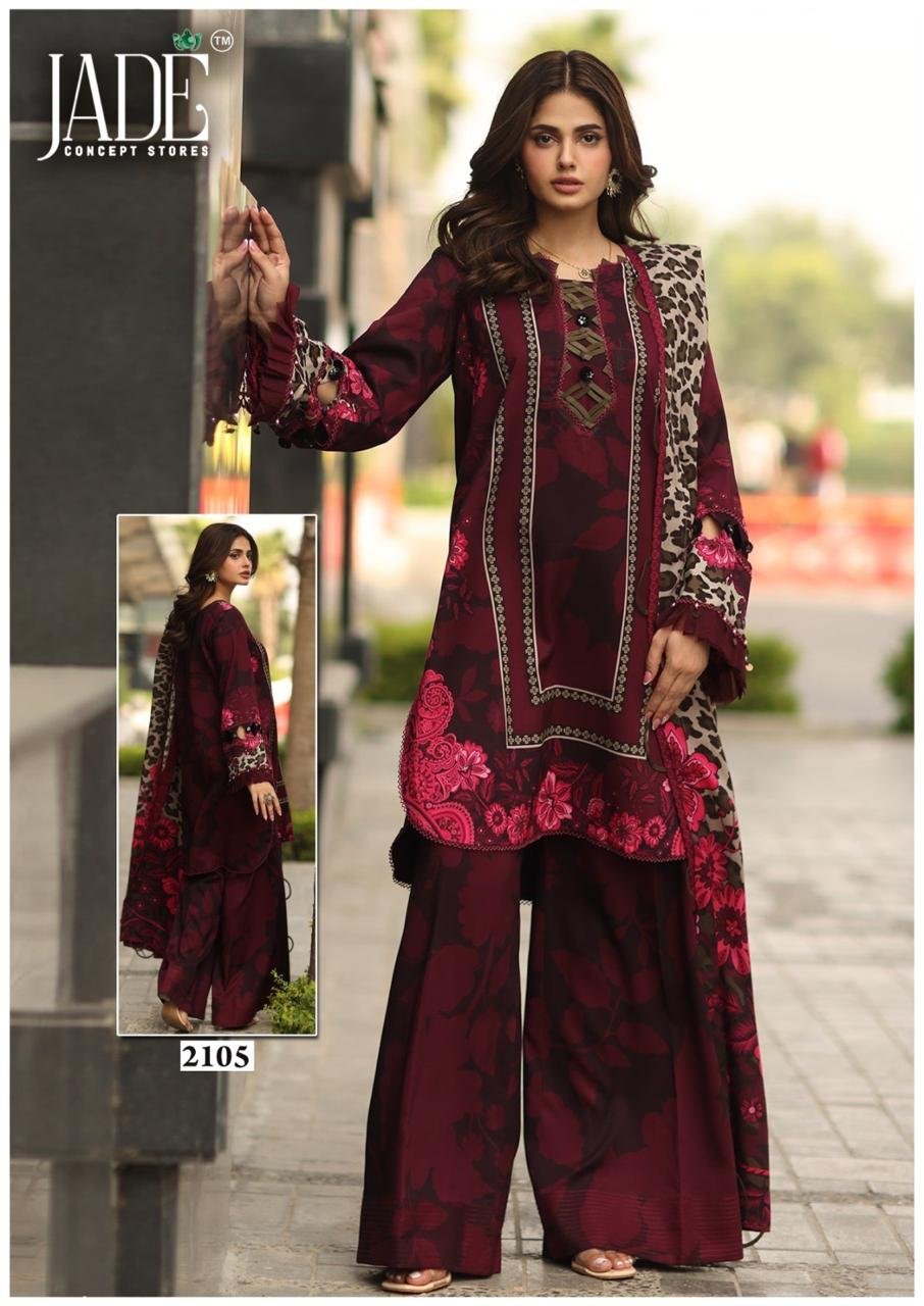 BIN SAEED EXCLUSIVE HEAVY COTTON COLLECTION VOL 21 JADE (Cotton Dupatta) - Image 13