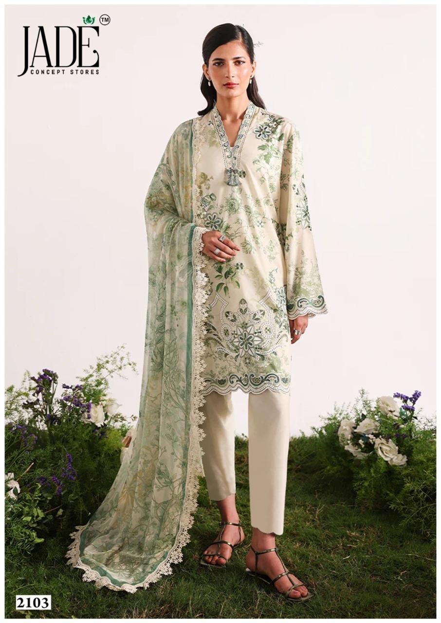 BIN SAEED EXCLUSIVE HEAVY COTTON COLLECTION VOL 21 JADE