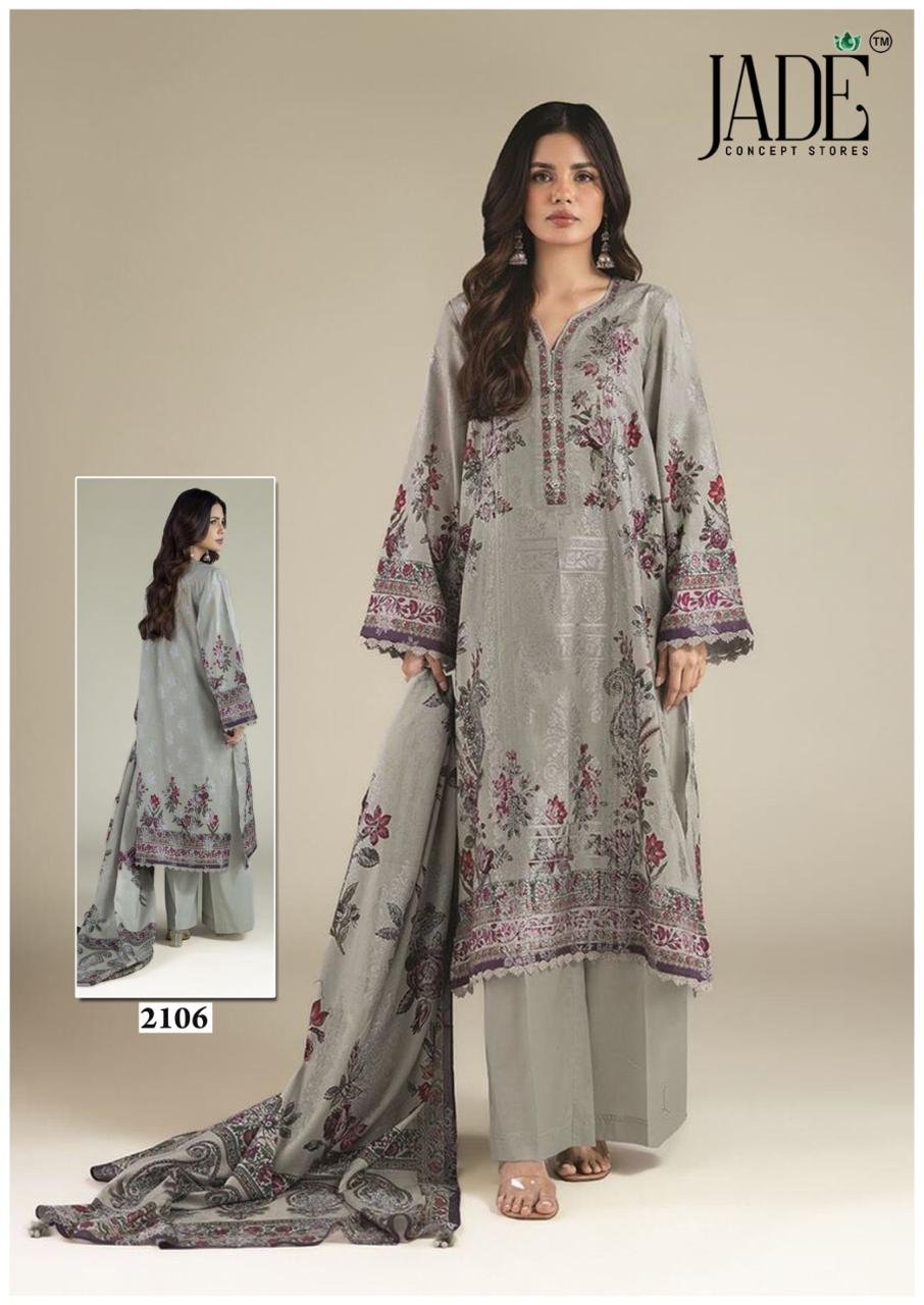 BIN SAEED EXCLUSIVE HEAVY COTTON COLLECTION VOL 21 JADE (Cotton Dupatta) - Image 7