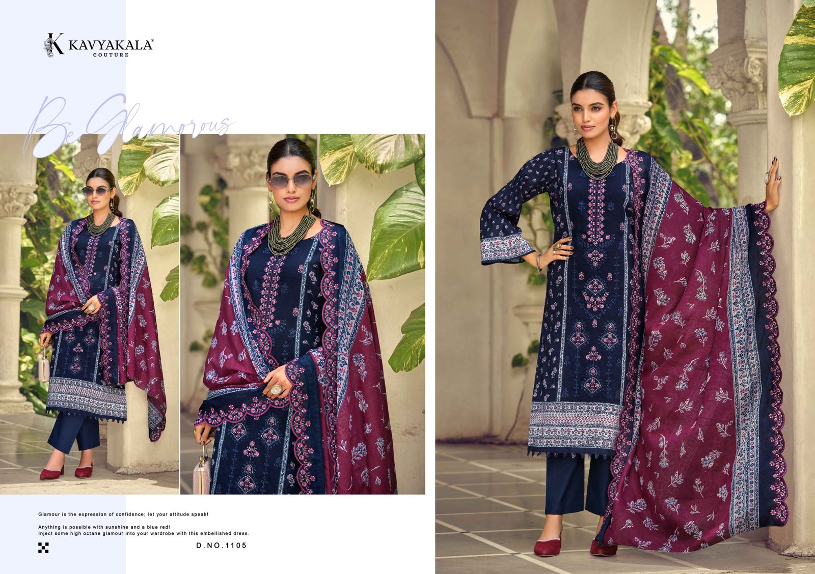 BIN SAEED VOL 11 KAVYA KALA (Cotton Dupatta) - Image 7