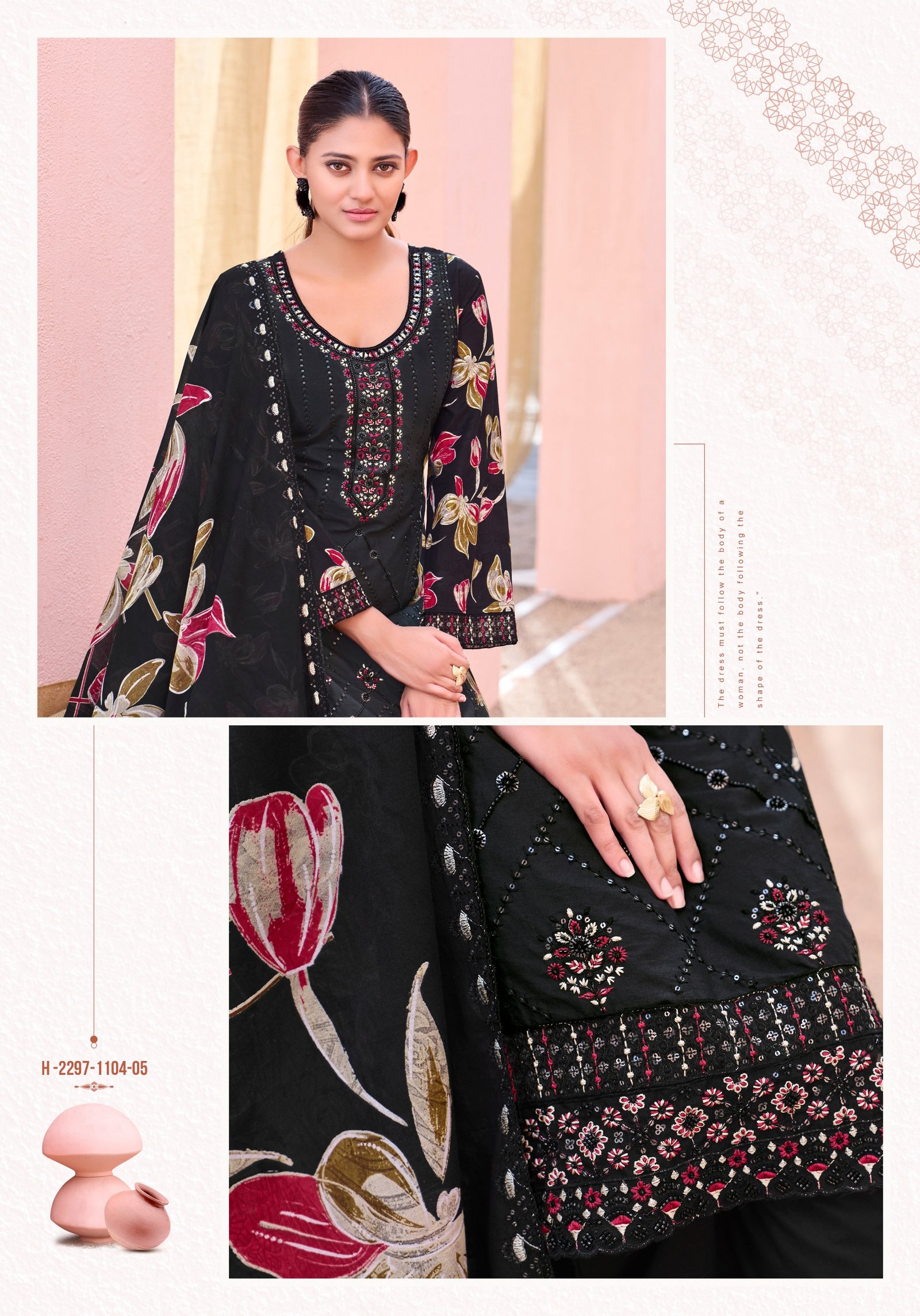 DIAMOND BEATS PREMIUM ALOK (Cotton Dupatta) - Image 10