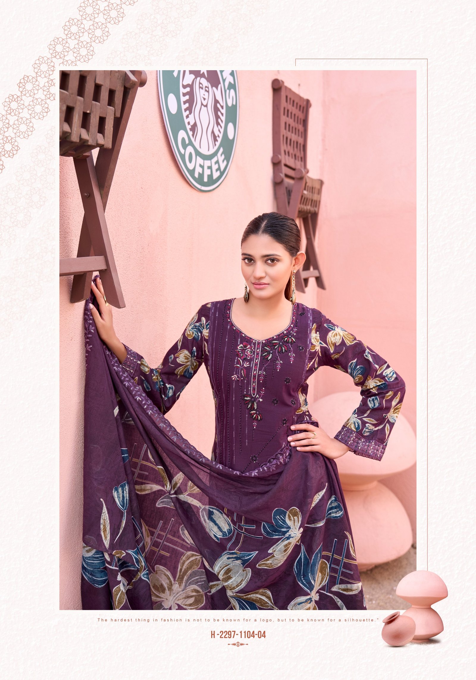 DIAMOND BEATS PREMIUM ALOK (Cotton Dupatta) - Image 13