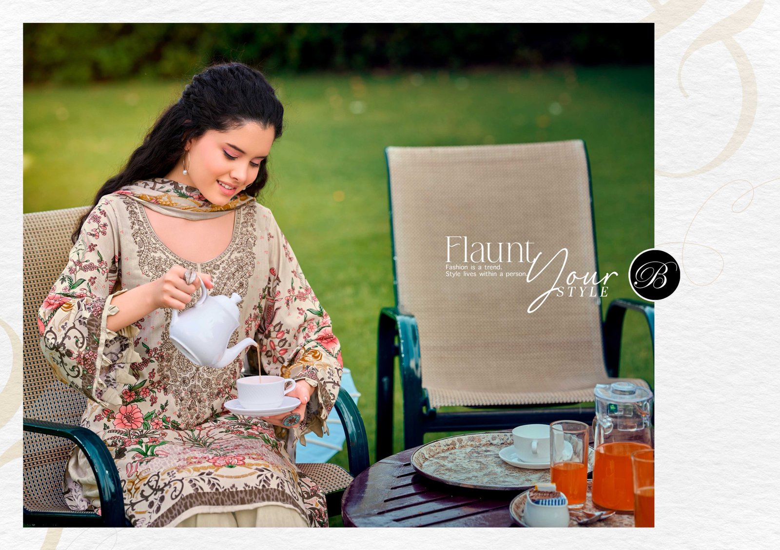 DILSHAD VOL 6 BELLIZA (Cotton Dupatta) READYMADE - Image 11