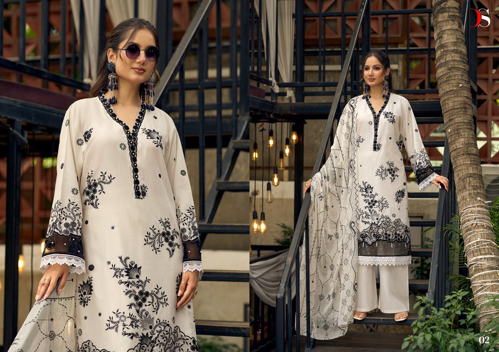 ELAF EXCLUSIVE PAKISTANI LAWN DEEPSY SUITS (Pure Dupatta) - Image 12