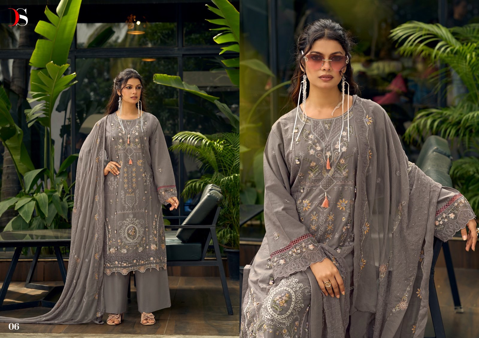 ELAF EXCLUSIVE PAKISTANI LAWN DEEPSY SUITS (Pure Dupatta) - Image 8
