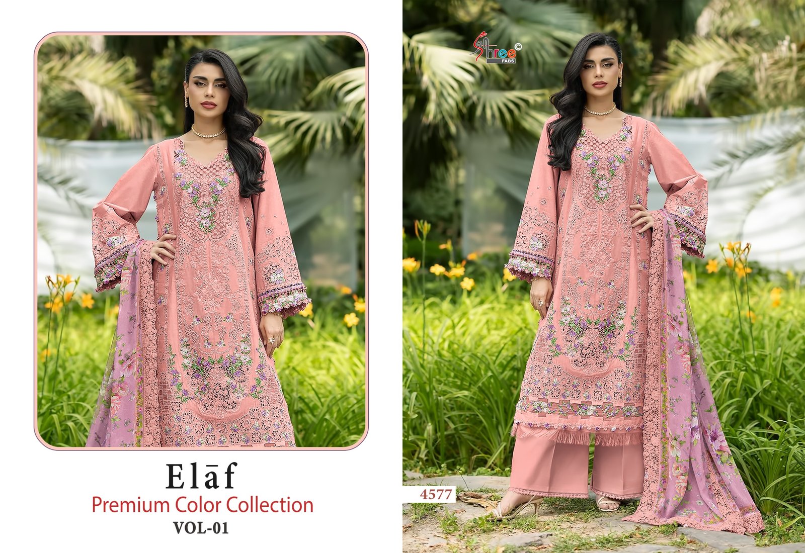 ELAF PREMIUM COLOUR COLLECTION VOL 1 SHREE (Cotton Dupatta) - Image 4