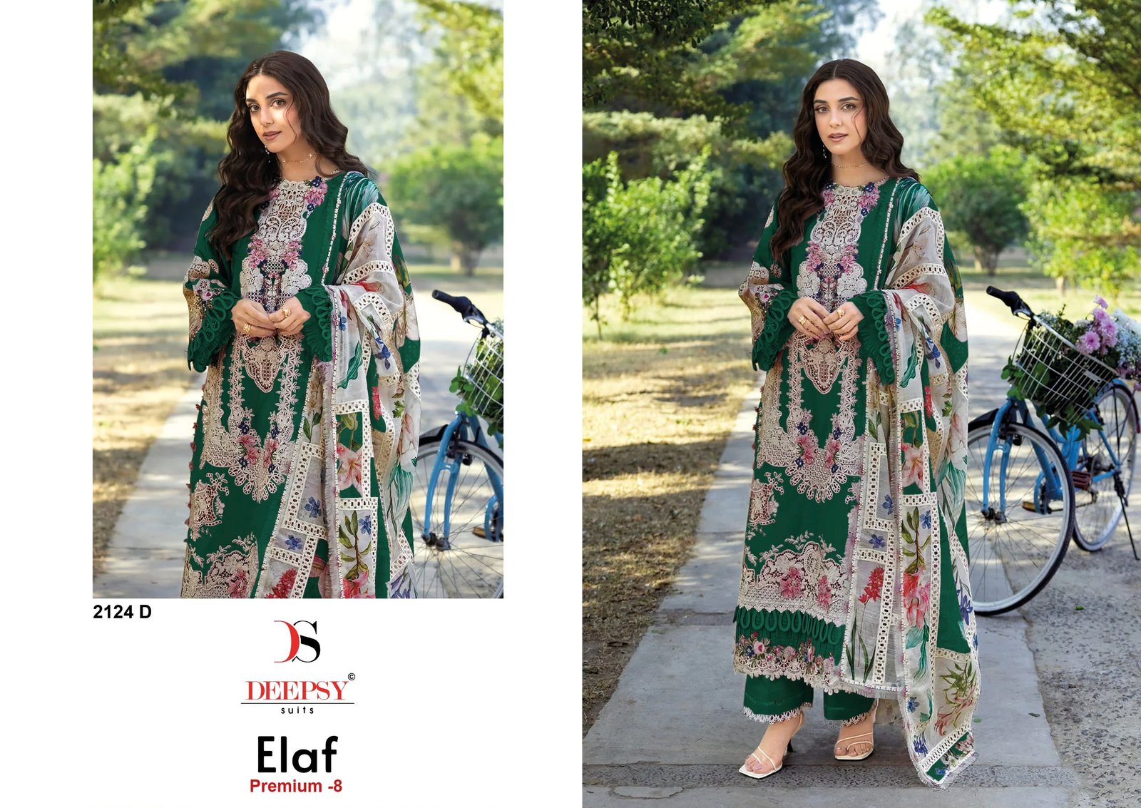 ELAF PREMIUM LUXURY LAWN BY DEEPSY SUITS 2124 ABCD
