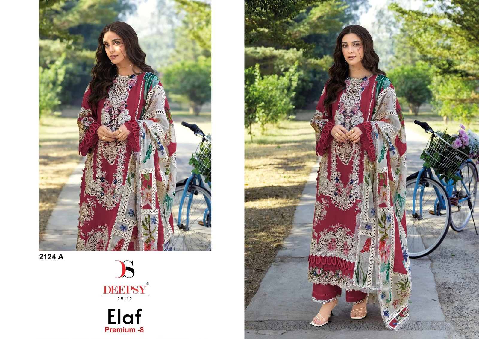 ELAF PREMIUM LUXURY LAWN BY DEEPSY SUITS 2124 ABCD
