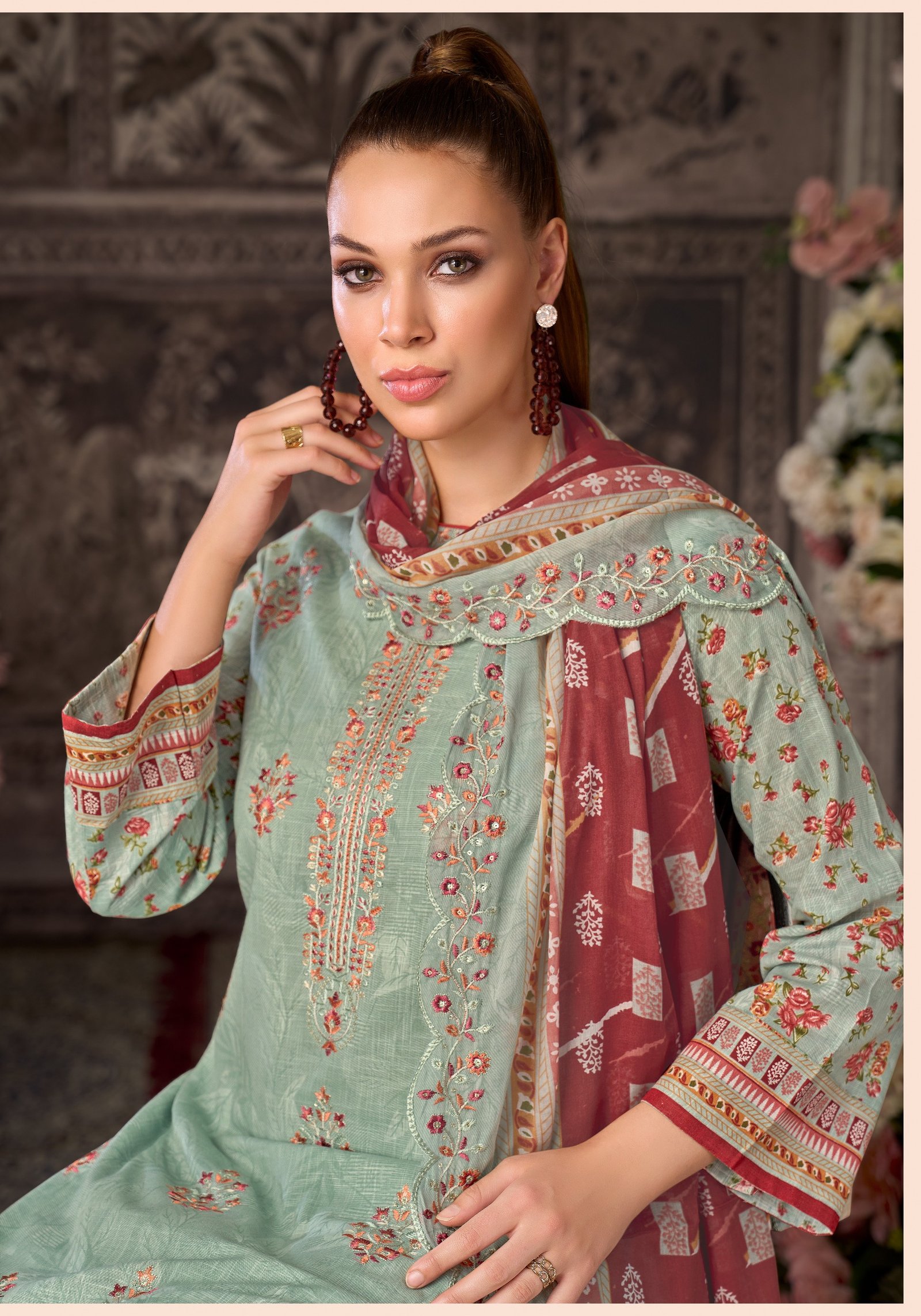 JADE LE PREMIER ALOK (Cotton Dupatta) - Image 12
