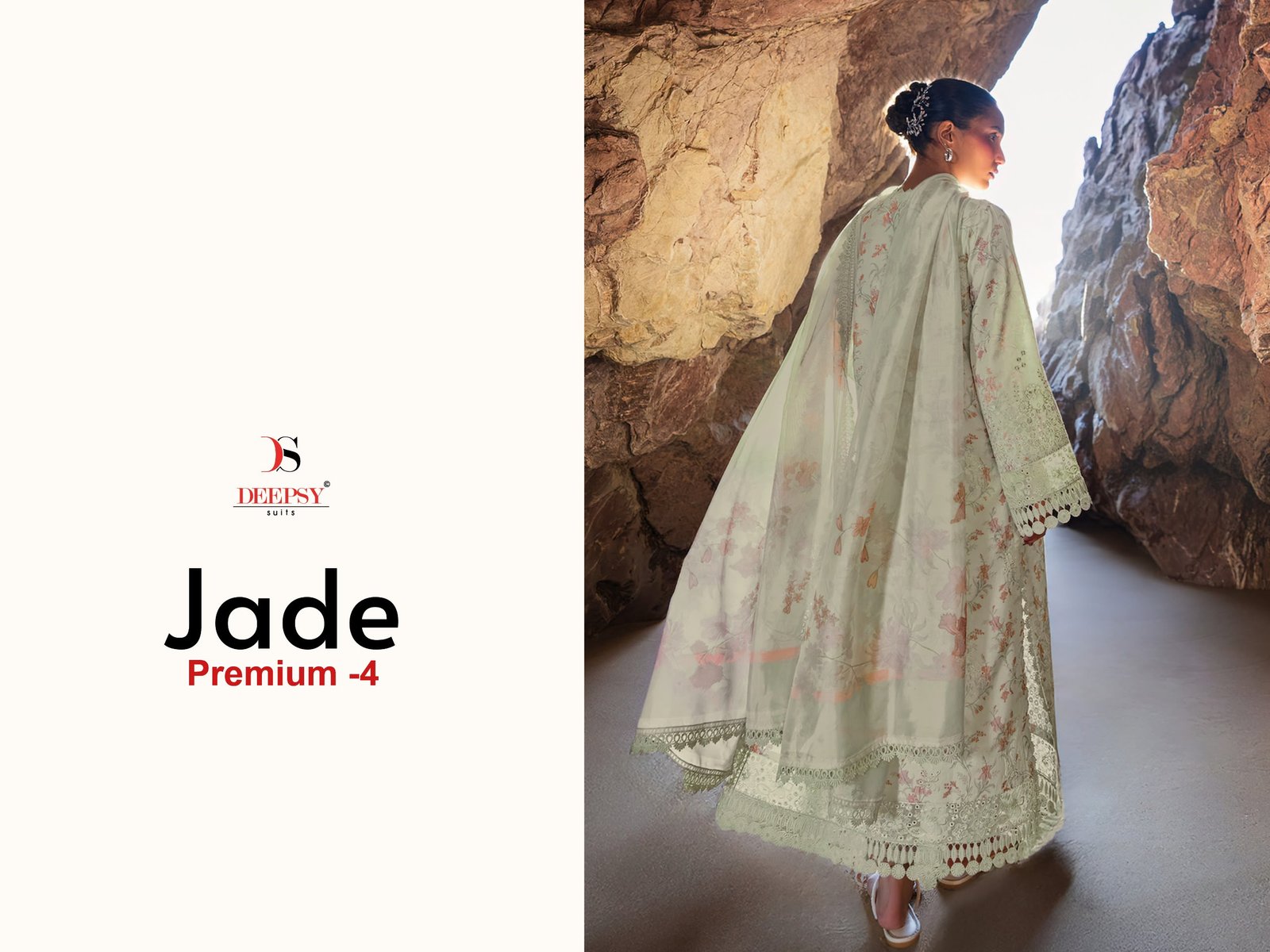 JADE PREMIUM 4 DEEPSY SUITS (chiffon Dupatta) - Image 14