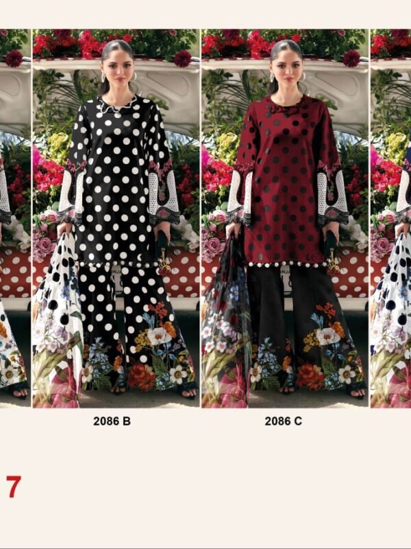 MARIA B MPRINT 25-7 BY DEEPSY SUITS 2086 ABCD