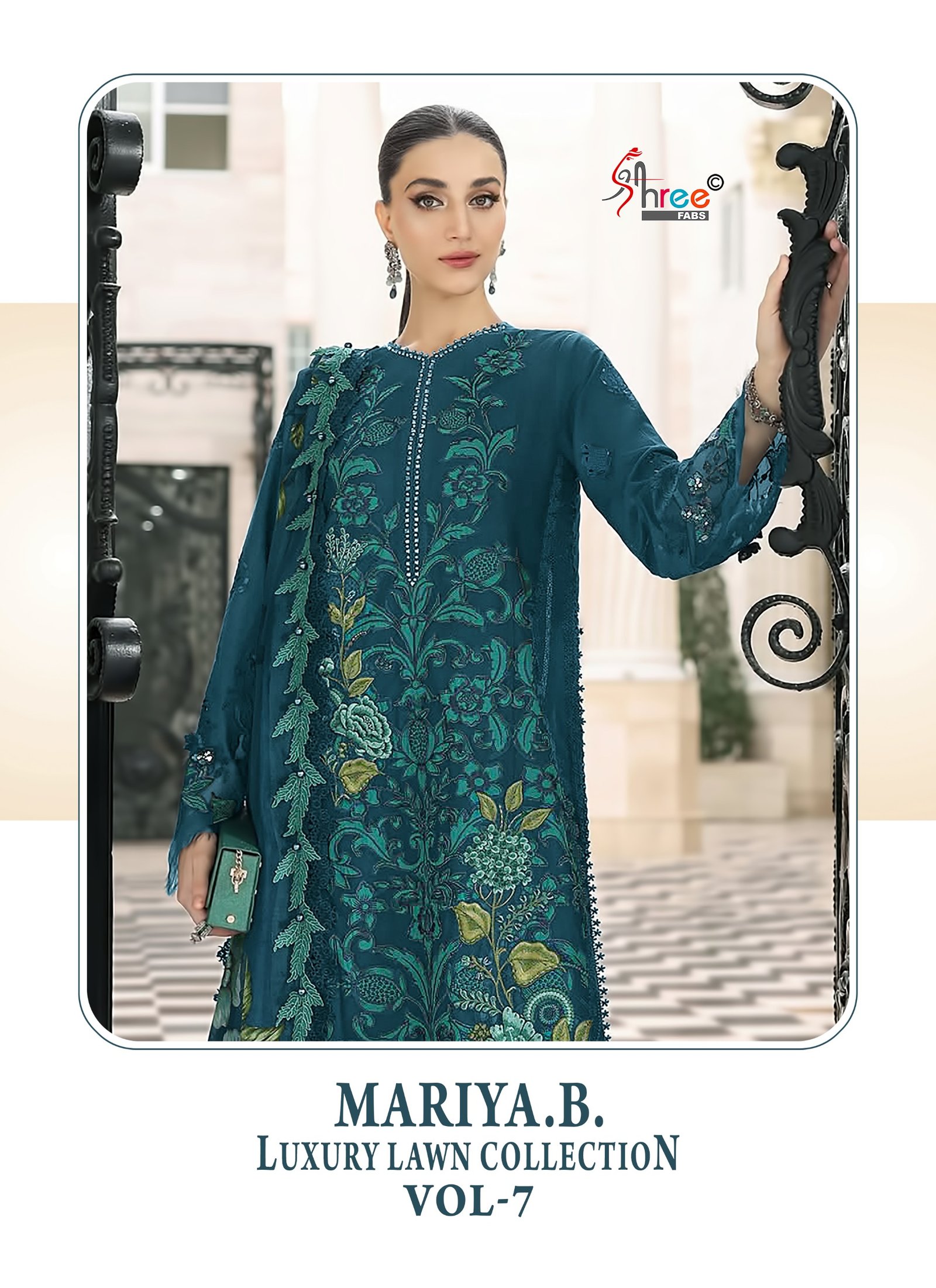 MARIYA B LUXURY LAWN COLLECTION VOL 7 SHREE
