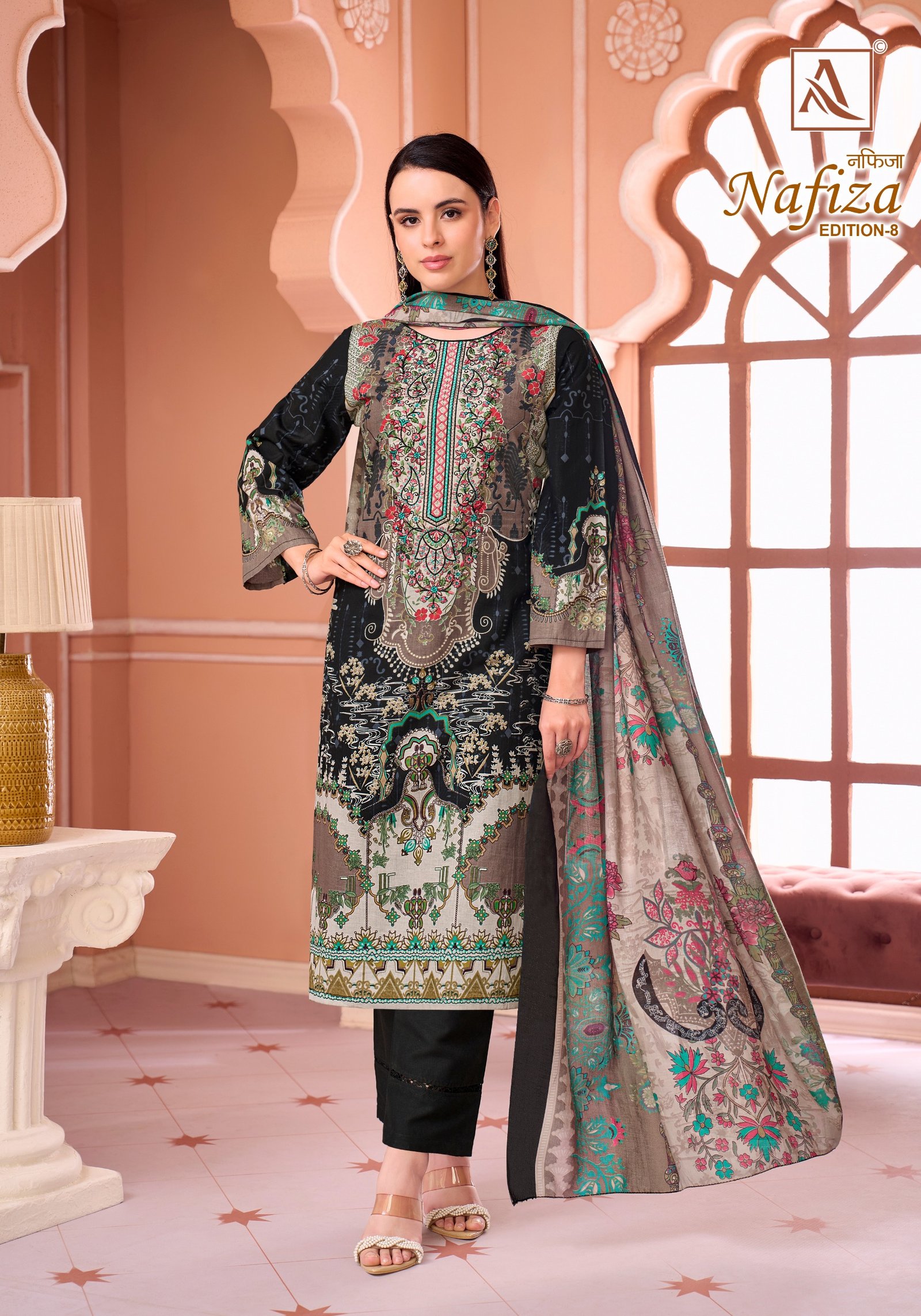 NAFIZA 8 ALOK (Cotton Dupatta) - Image 12