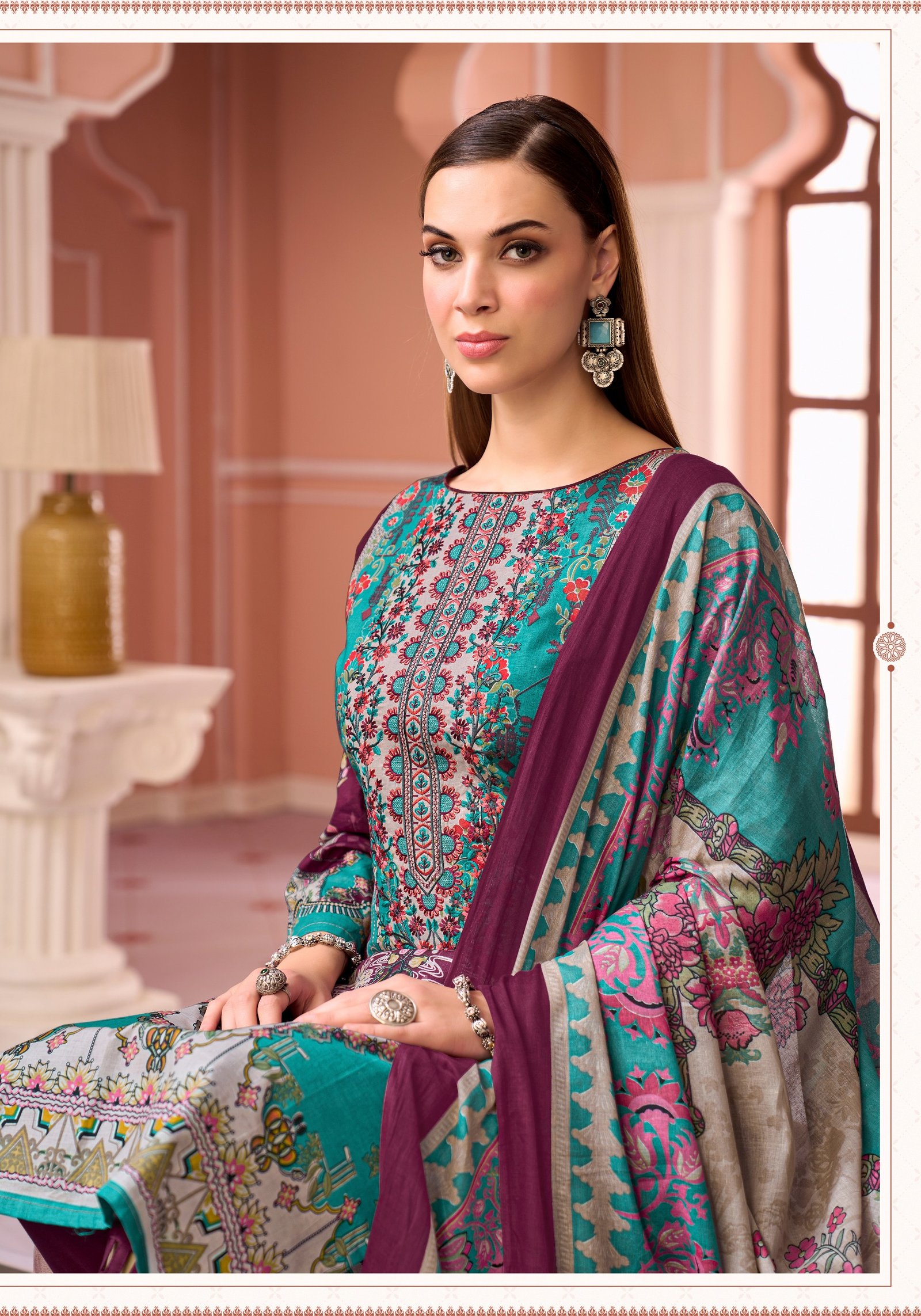 NAFIZA 8 ALOK (Cotton Dupatta) - Image 4