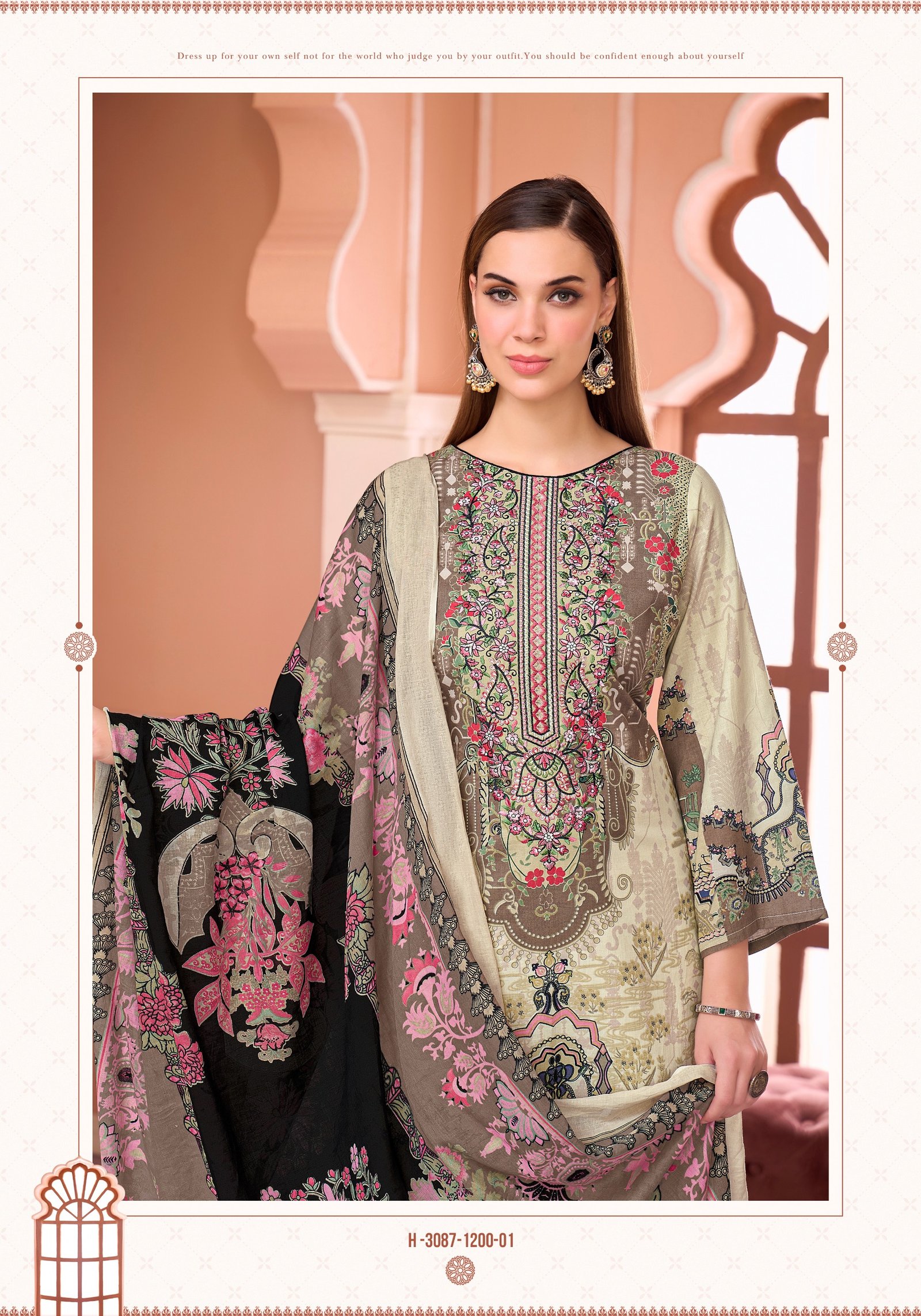 NAFIZA 8 ALOK (Cotton Dupatta) - Image 7