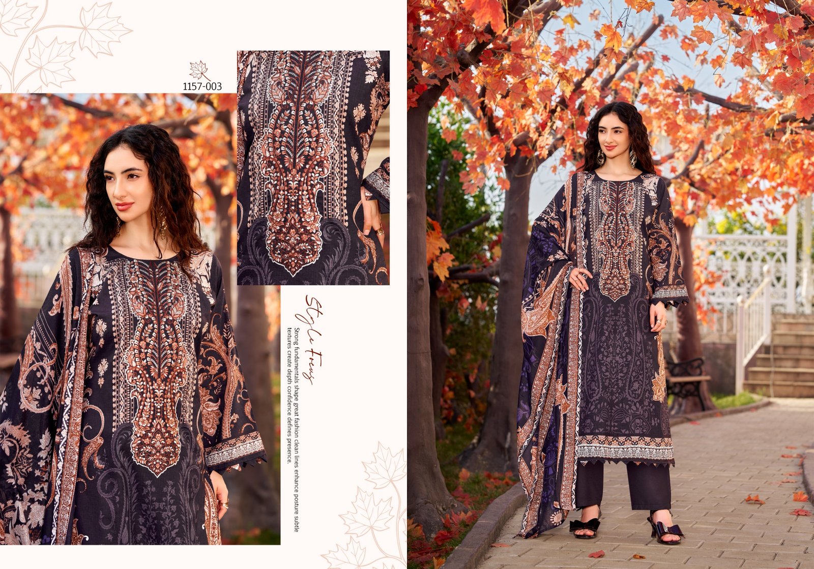 NEEDLE WONDER VOL 15 ROMANI (Cotton Dupatta) - Image 3