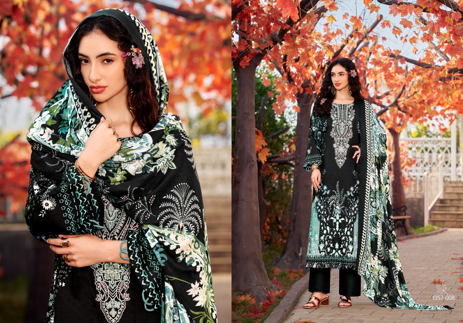 NEEDLE WONDER VOL 15 ROMANI (Cotton Dupatta) - Image 5